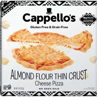 Cappello's Almond Flour Thin Crust Cheese Pizza