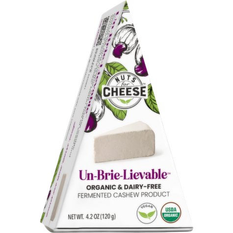 Nuts For Cheese Un-Brie-Lievable Cashew Cheese