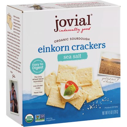 Jovial Organic Sourdough Einkorn Crackers