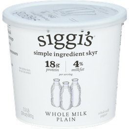 Siggi's Whole Milk Plain Skyr