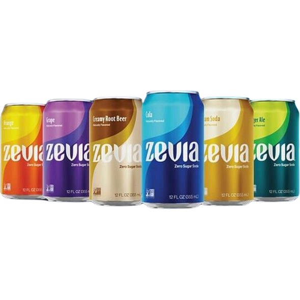 Zevia Zero Sugar Soda Variety Pack