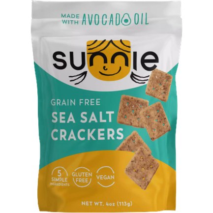 Sunnie Grain-Free Sea Salt Crackers