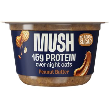 Mush Peanut Butter Overnight Oats