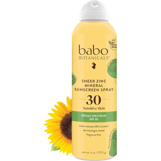 Babo Botanicals Sheer Zinc Mineral Sunscreen