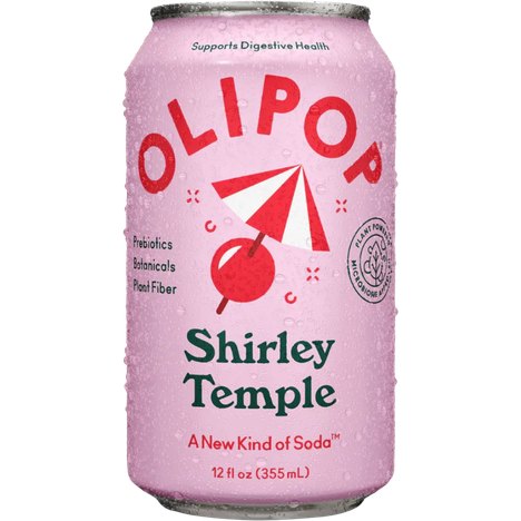 Olipop Prebiotic Soda (Shirley Temple)