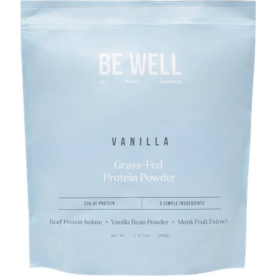 Be Well by Kelly Vanilla Grass-Fed Protein Powder