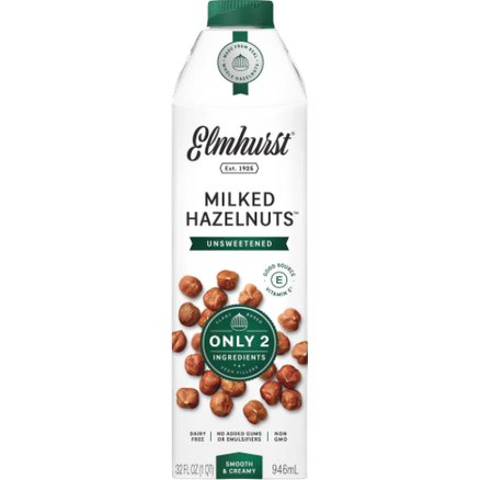 Elmhurst Milked Hazelnuts, Unsweetened