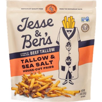 Jesse & Ben's Tallow & Sea Salt Fries