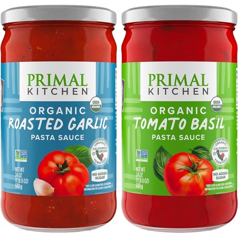 Primal Kitchen Organic Roasted Garlic Pasta Sauce