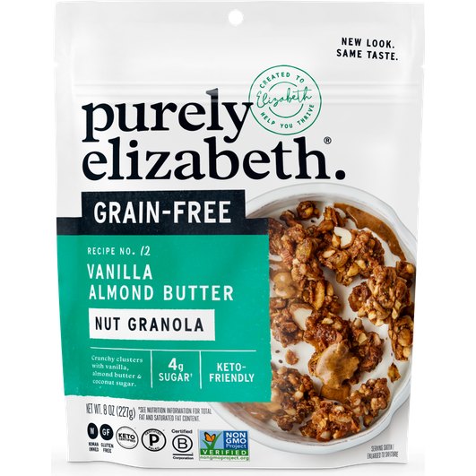 Purely Elizabeth Grain-Free Vanilla Almond Butter Granola