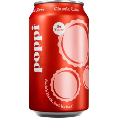 Poppi Prebiotic Soda (Classic Cola)