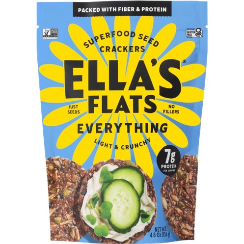 Ella's Flats Superfood Seed Crackers