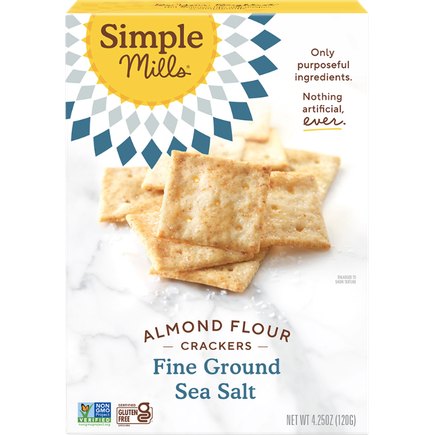 Simple Mills Almond Flour Crackers, Sea Salt