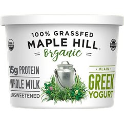 Maple Hill 100% Grassfed Whole Milk Greek Yogurt