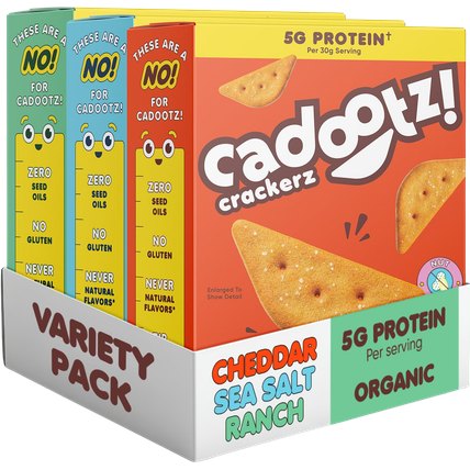 Cadootz Crackers Variety Pack