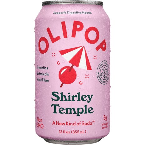 Olipop Prebiotic Soda (Vintage Cola)